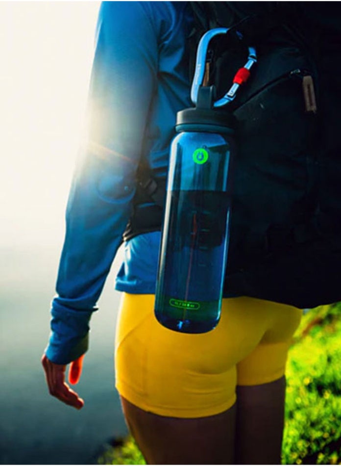 Hydrapak Water Bottle – Recon Clip & Carry 1L - Bay Blue - Image 5